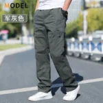 Men's Cargo Pants Summer Spring Cotton Work Wear New In Large Size 6XL Casual Climbing Joggers Sweatpants Hombre Autumn Trousers - Image 13