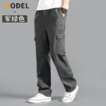 Men's Cargo Pants Summer Spring Cotton Work Wear New In Large Size 6XL Casual Climbing Joggers Sweatpants Hombre Autumn Trousers - Image 18