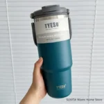 Tyeso Tumbler Coffee Cup Stainless Steel Vacuum Thermal Insulated Mug Large Capacity Double Drink Car Water Bottle Travel Mug - Image 11