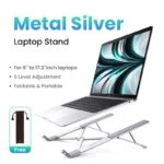 UGREEN Laptop Stand For Macbook Air Pro Foldable Aluminum Vertical Notebook Stand Laptop Support Macbook Pro Tablet Phone Stand - Image 7