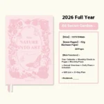 Kinbor Notebook 2026 Planner A5 A6 Full Year Agenda Schedule Daily Timeline Weekly Plan Efficiency Notebooks for School Office - Image 12