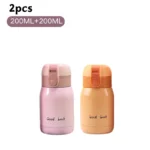 200/350ml Cute Mini Thermos Cup Stainless Steel Thermal Coffee Mug Portable Vacuum Flask Insulated Water Bottle with Button Lid - Image 25