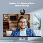 Webcam 4K Web Camera 1080P 60fps with Microphone Mini USB Camera for Computer/ Desktop / Laptop EMEET Webcam - Image 3