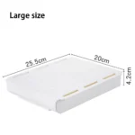 Adhesive Under Desk Drawer Organizer Hidden Table Storage Box Slide Out Tray Simple Sundries Cosmetics Stationery Organizer - Image 10