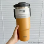 Tyeso Tumbler Coffee Cup Stainless Steel Vacuum Thermal Insulated Mug Large Capacity Double Drink Car Water Bottle Travel Mug - Image 8