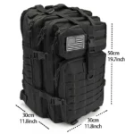30/50L Tactical Backpacks Man Traveling Bags Survival Outdoor 3P Assault Pack EDC Molle Pack hiking Trekking Hunting Bag - Image 6
