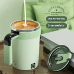 New smart temperature-measuring magnetic automatic stirring cup, electric portable coffee cup, milkshake cup, sports and fitness - Image 3