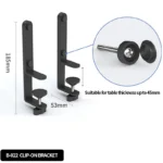 Pegboard combination desktop storage kit, vertical and clip-type pegboard display panels, suitable for home office storage. - Image 32