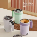 New smart temperature-measuring magnetic automatic stirring cup, electric portable coffee cup, milkshake cup, sports and fitness - Image 2