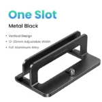 UGREEN Vertical Laptop Stand For MacBook Pro Aluminum Portable Notebook Stand Laptop Support MacBook Air Pro Tablet Phone Stand - Image 10